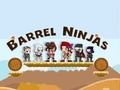 Gêm Ninjas Barrel  ar-lein