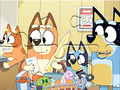 Gêm Pos Jig-so: Diwrnod Siopa Bluey  ar-lein