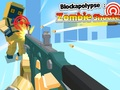 Gêm Saethwr Zombie Blockapolypse  ar-lein