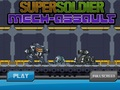 Gêm Ymosodiad Mech Super Milwr  ar-lein