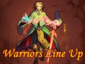 Gêm Rhyfelwyr Line Up  ar-lein