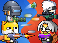 Gêm Gemau Parti Brwydr Shooter Mini  ar-lein