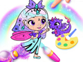 Gêm Llyfr Lliwio: Shiny Princess  ar-lein