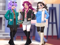 Gêm Gaeaf Ffasiynol Girly  ar-lein