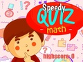 Gêm Cwis Cyflym Mathemateg  ar-lein