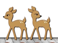 Gêm Dewch o hyd i Bambi Ceirw Ciwt  ar-lein
