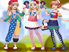 Gêm Merch Americanaidd yn eu harddegau  ar-lein