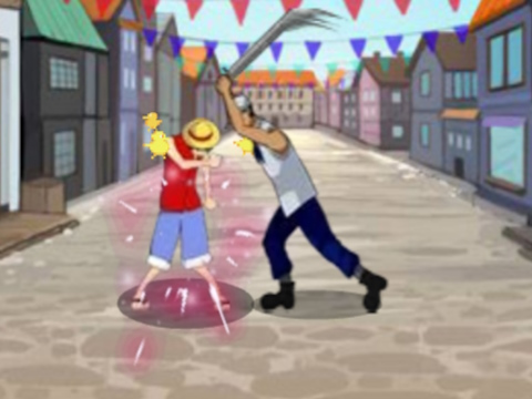 Gêm Brwydr Môr-ladron Un Darn  ar-lein