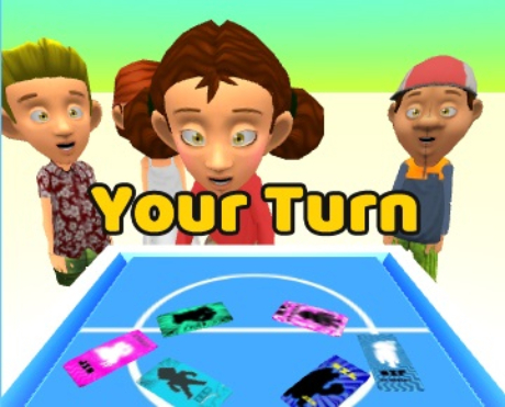Gêm Tegan Cerdyn Masnachu Fidget  ar-lein