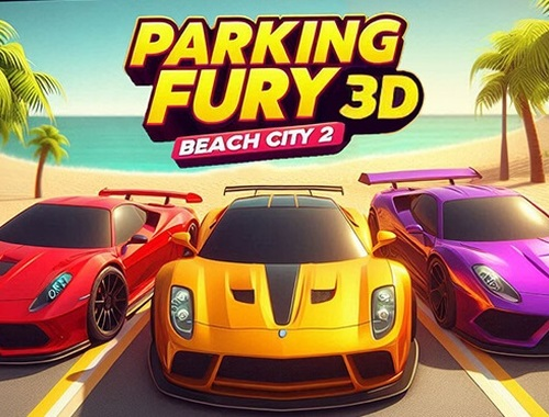 Gêm Parcio Fury 3D: Beach City 2  ar-lein