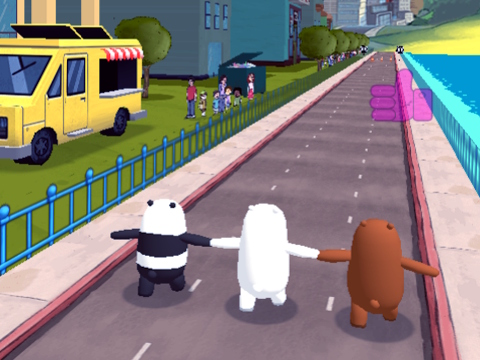 Gêm Ni'n Bare Bears Bear Parkour  ar-lein