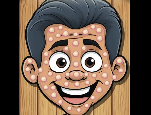 Gêm Cartwn Pimple Pop  ar-lein
