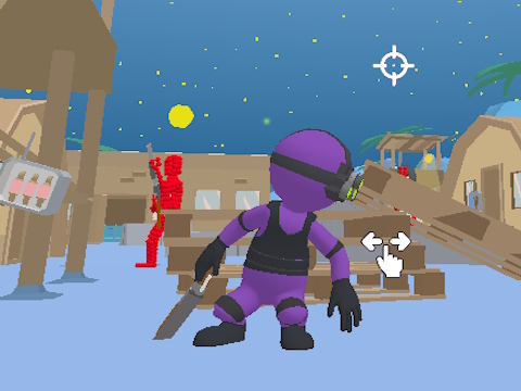 Gêm Mr Bullet: Llechwraidd Ninja Killstreak  ar-lein