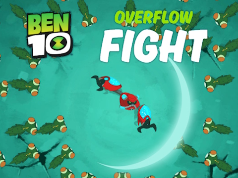 Gêm Ben 10 Ymladd Gorlif  ar-lein