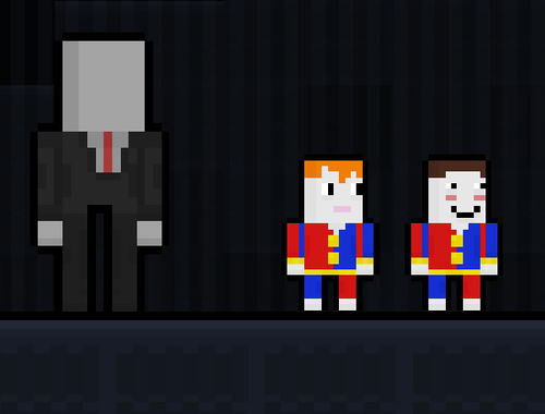 Gêm Bachgen Slender Dianc Robbie  ar-lein