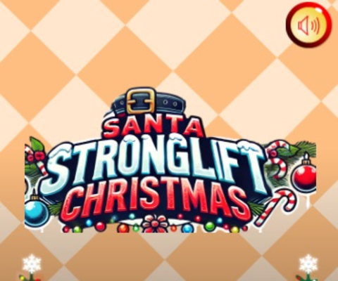 Gêm Santa Stronglift Nadolig  ar-lein