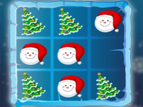 Gêm Tic Tac Toe Nadolig  ar-lein
