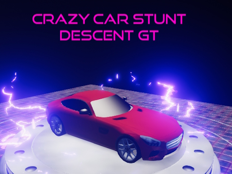 Gêm Disgyniad Stunt Car Crazy GT  ar-lein