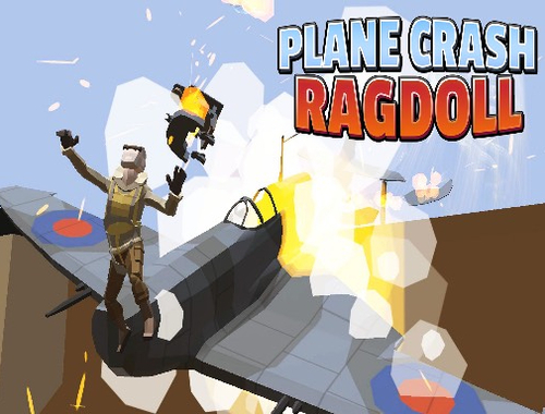 Gêm Crash Awyren Ragdoll  ar-lein