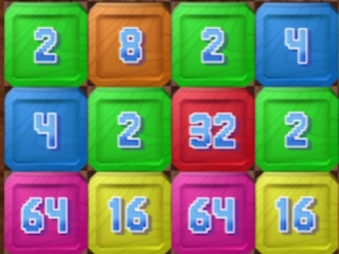 Gêm 2048: Bloc Pren  ar-lein