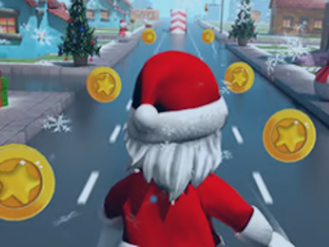Gêm Santa Roblox yn rhedeg  ar-lein