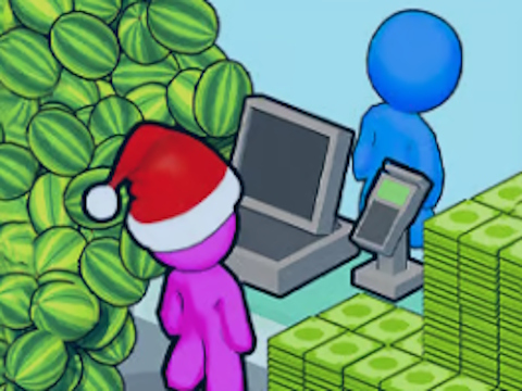 Gêm Fy Idle Mart Empire Tycoon  ar-lein