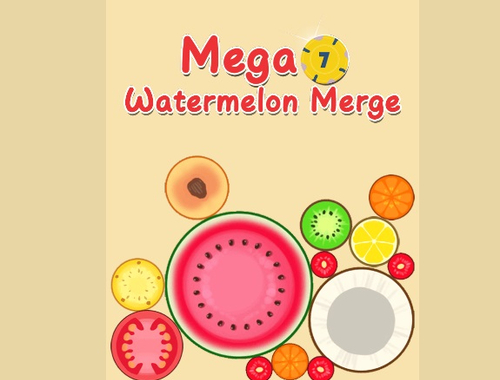 Gêm Cyfuniad Watermelon Mega  ar-lein