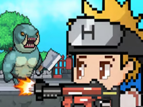 Gêm Mecha Shoot Pixel RPG ar-lein