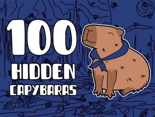 Gêm 100 Capybaras Cudd  ar-lein