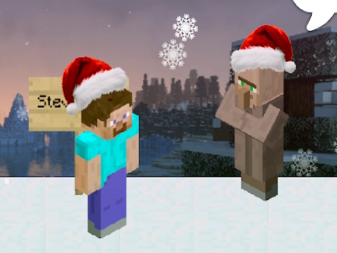 Gêm Steve Christmas Remastered ar-lein