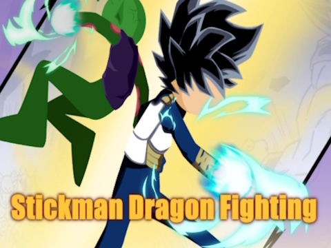 Gêm Stickman Dragon Ymladd  ar-lein