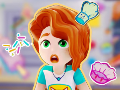 Gêm Pos Jig-so: Cegin Cyfeillion LEGO Gêm: Lego кухня с друзьями  ar-lein