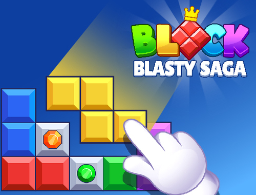Gêm Bloc Saga Blasty  ar-lein