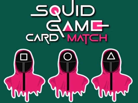 Gêm Gêm Squid Match Cerdyn Cof  ar-lein