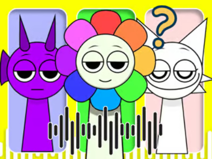 Gêm Cwis Plant: Sprunki Incredibox Voice Riddle  ar-lein