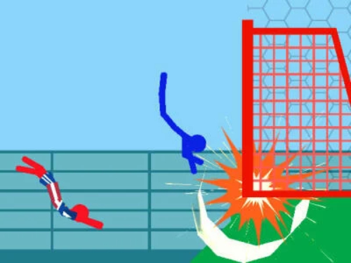 Gêm Pêl-droed Ragdoll: 2 Chwaraewr  ar-lein