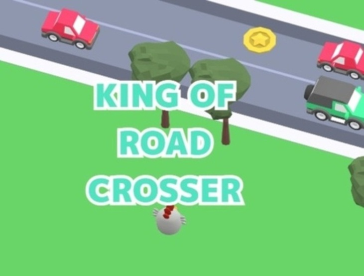 Gêm Brenin crosser ffordd ar-lein
