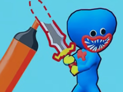 Gêm Draw Brwydr Ddawns  ar-lein