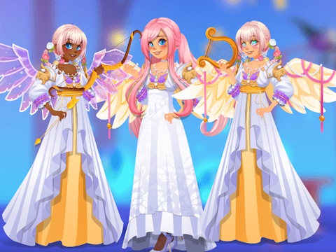 Gêm Girly Angelic Ethereal  ar-lein