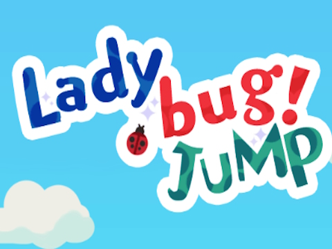 Gêm Lady Bug! Neidio  ar-lein