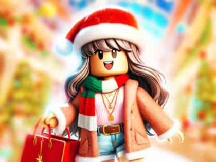 Gêm Pos Jig-so: Canolfan Nadolig Roblox  ar-lein