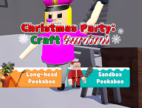 Gêm Parti Nadolig: Craft Survival  ar-lein