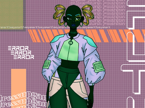 Gêm Cyberpunk Pastel  ar-lein