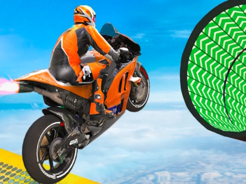 Gêm Rasio Stunt Moto  ar-lein