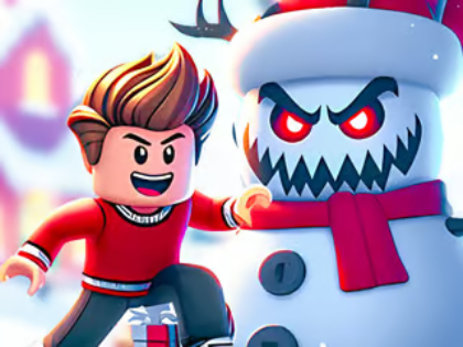 Gêm Pos Jig-so: Brwydr Pelen Eira Roblox  ar-lein
