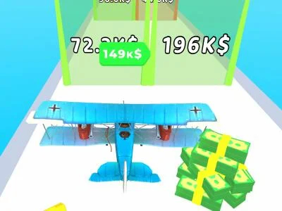 Gêm Adeiladu awyren a hedfan 3D!  ar-lein