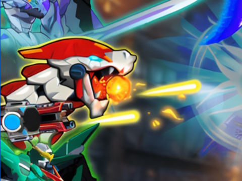 Gêm Chwarae Rhyfel Ymladd Robot Dino  ar-lein