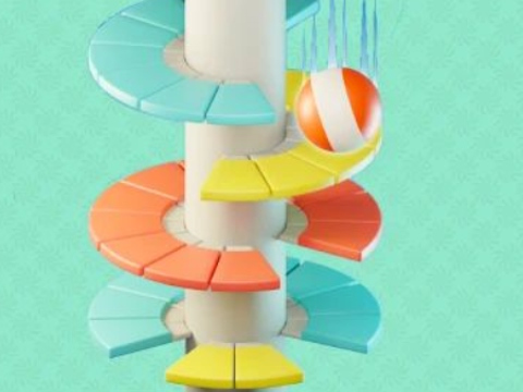 Gêm Neidio Helix  ar-lein