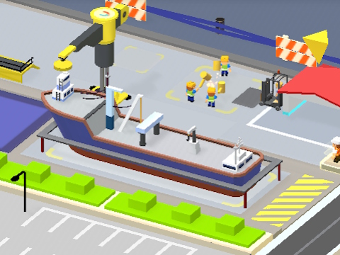 Gêm Tycoon adeiladu llongau  ar-lein
