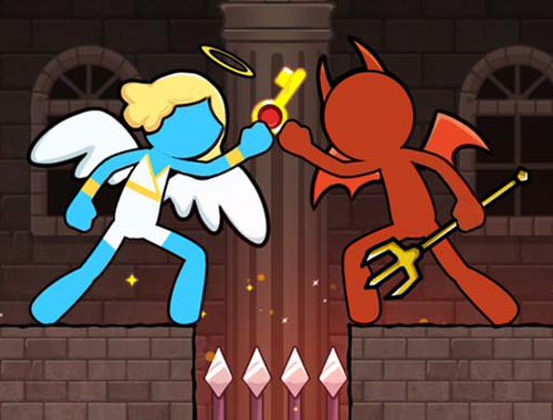 Gêm Deuawd Stickman: Dianc y beddrod  ar-lein